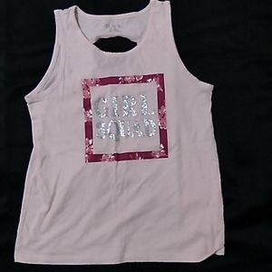 Lite pink tank top